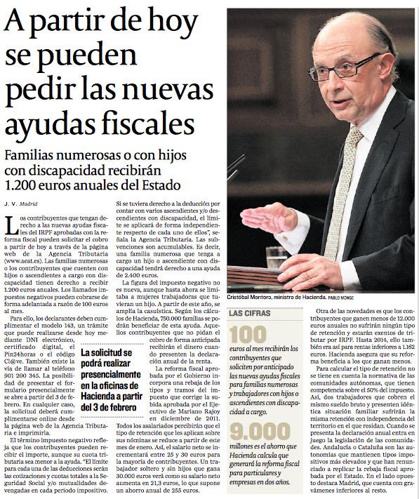 Ya se pueden pedir las nuevas ayudas fiscales